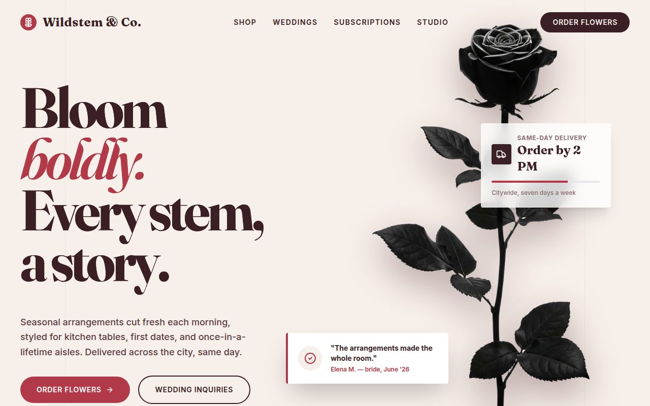 Bloom & Stem